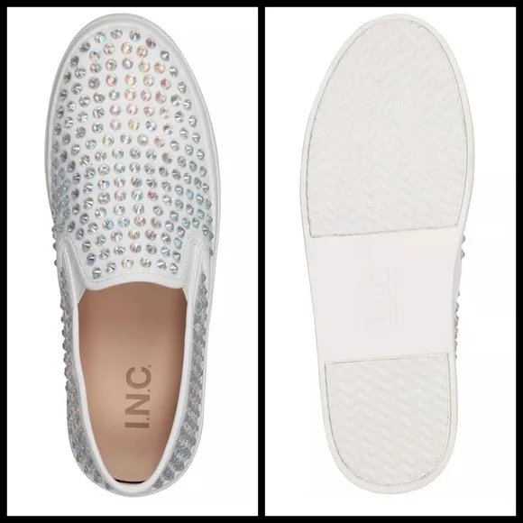 🆕INC Korene slip on bling sneakers