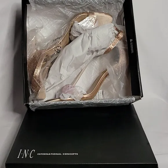 Inc Rayellef Pink Bisque Evening Shoes