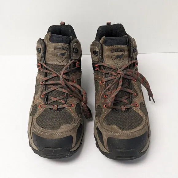 Irish Setter Afton Steel Toe Work Boots, Brown, Men's 11 M