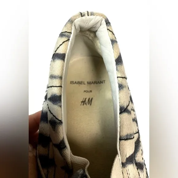 ISABEL MARANT Pour H&amp;M Tie-Dye Slip-On Sneaker