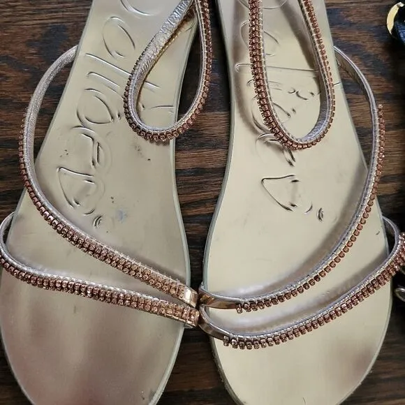 ITALIAN SANDALS Shoes Bundle size 8.5-9 4 pairs