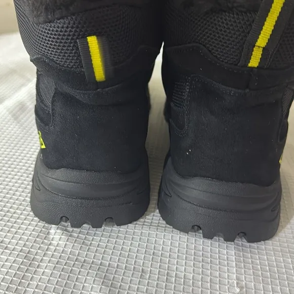 Jackshibo WinterWarm Shoes Men Anti-slip Plush Lined Work Safety Boots 10 NWOT