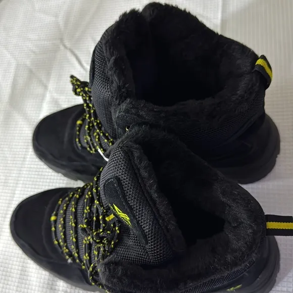 Jackshibo WinterWarm Shoes Men Anti-slip Plush Lined Work Safety Boots 10 NWOT