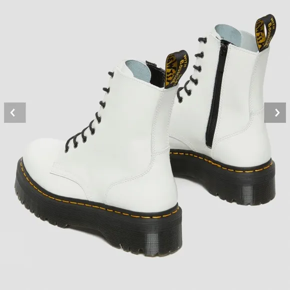 JADON SMOOTH LEATHER PLATFORM BOOTS