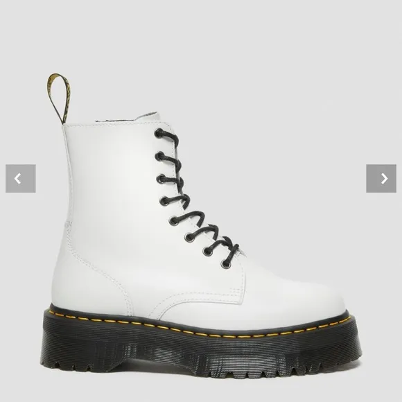 JADON SMOOTH LEATHER PLATFORM BOOTS