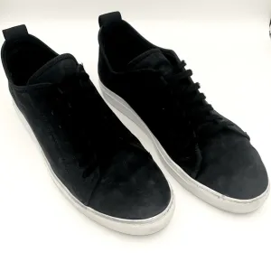James Perse Los Angeles Men’s 13 Black/Gray Suede Lace Up Sneaker Rubber Sole