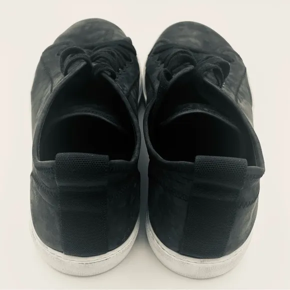 James Perse Los Angeles Men’s 13 Black/Gray Suede Lace Up Sneaker Rubber Sole