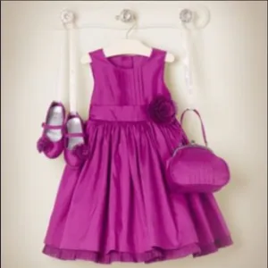 Janie and Jack Special Occasion Silk Dress Bundle