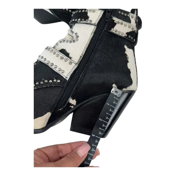 Jeffrey Campbell X Free People Cowhide Leather Ankle Strap Women SZ 8