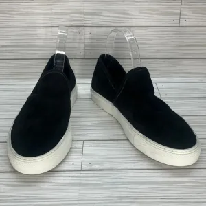 Jenni Kayne Women's Lounger Slip On Suede Leather Black Sneakers Size 40