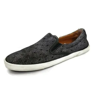 Jimmy Choo Demi Metallic Glitter Slip On Sneakers