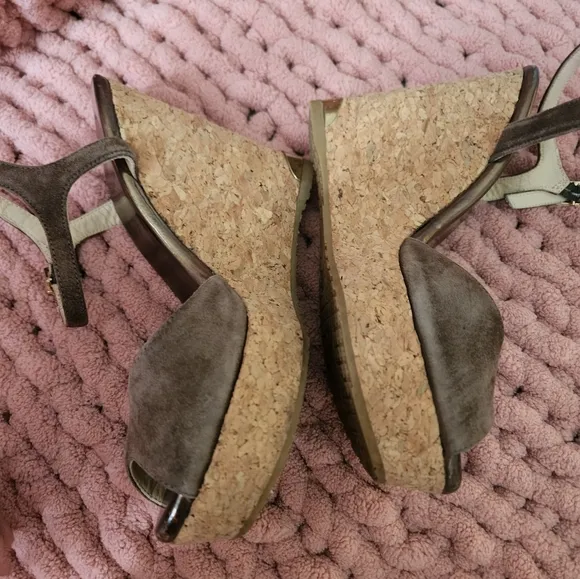 Jimmy Choo Elegant Brown Suede Women's Sandals
