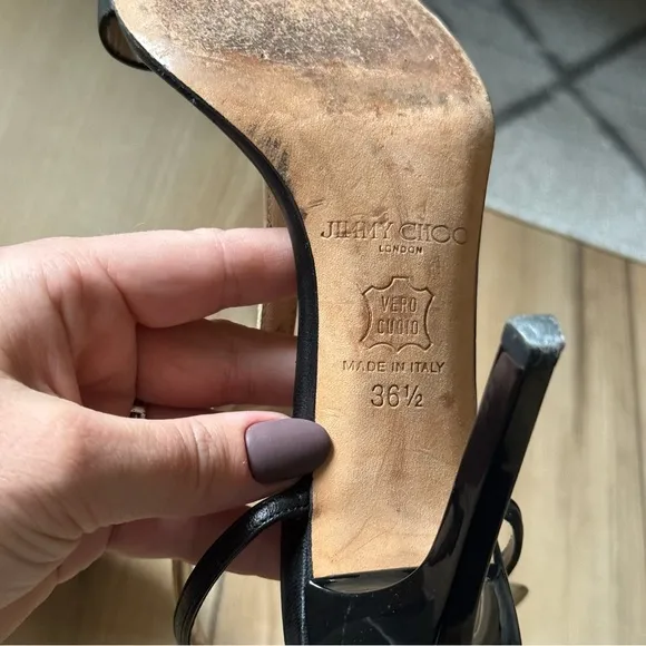 Jimmy Choo T-Strap Sandals