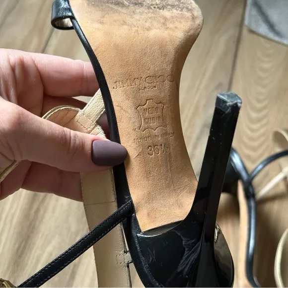 Jimmy Choo T-Strap Sandals