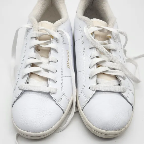 JJJJound X Reebok NPC II White Leather Low Top Sneakers Men Sz 6.5 Womens Sz 8.5