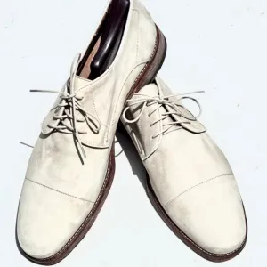 John Varvatos white Oxford Shoes