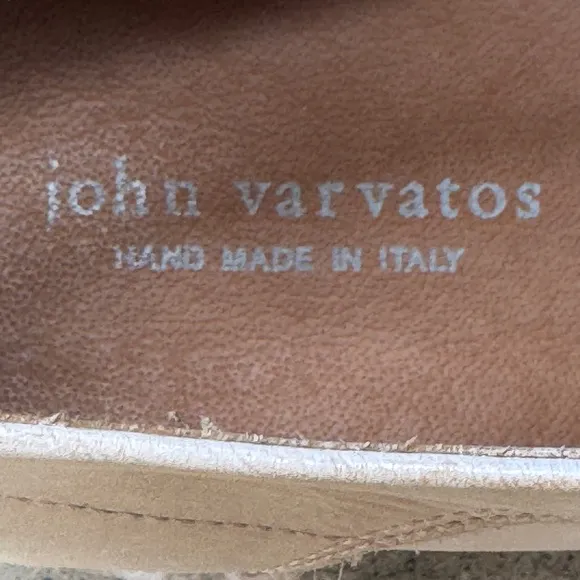 John Varvatos white Oxford Shoes