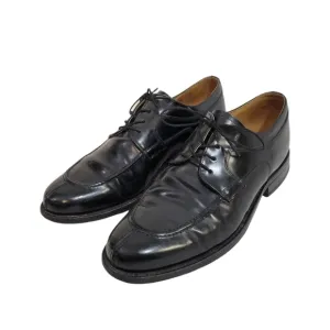 Johnston &amp; Murphy Black Leather Lace Up Men's Oxford Dress Shoes
