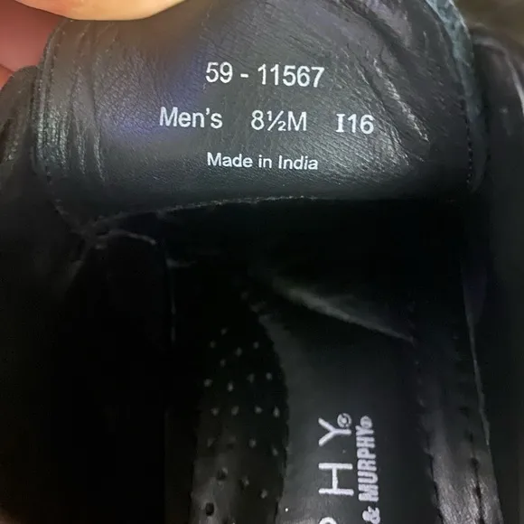 JOHNSTON &amp; MURPHY DRESS SHOES 8.5M