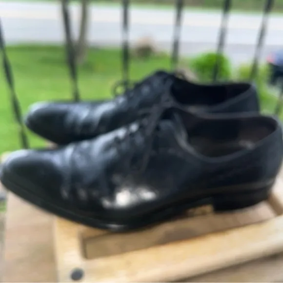 Johnston &amp; Murphy Reece Wingtip 24-2717 Made In Italy Dress Shoes Men’s Size 10M