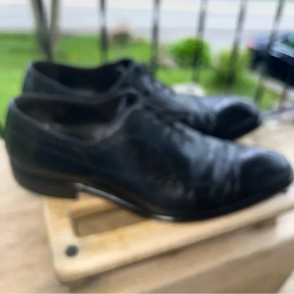 Johnston &amp; Murphy Reece Wingtip 24-2717 Made In Italy Dress Shoes Men’s Size 10M