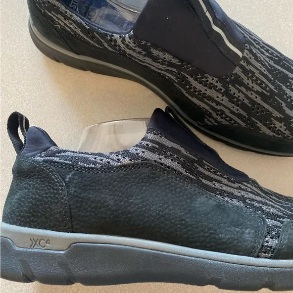 Johnston and Murphy XC4 Sheepskin Knit Slip On Sneakers