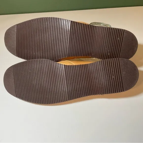 Johnston Murphy After Hours VTG Men’s Smoking Loafer Slippers Tan Leather 10.5N
