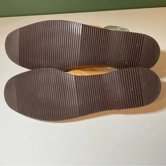 Johnston Murphy After Hours VTG Men’s Smoking Loafer Slippers Tan Leather 10.5N