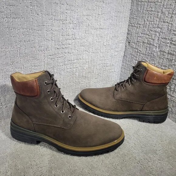 Johnston Murphy XC4 Henson Men's Size US 10.5 M Brown Suede Waterproof Boots.