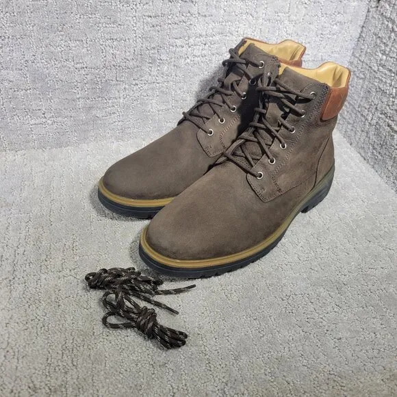 Johnston Murphy XC4 Henson Men's Size US 10.5 M Brown Suede Waterproof Boots.