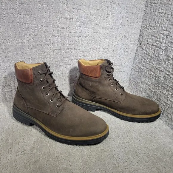 Johnston Murphy XC4 Henson Men's Size US 10.5 M Brown Suede Waterproof Boots.