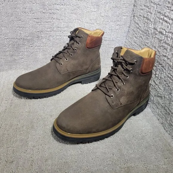 Johnston Murphy XC4 Henson Men's Size US 10.5 M Brown Suede Waterproof Boots.