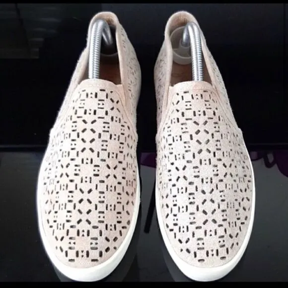 Joie Huxley Dove Perforated Slip On Sneakers 9.5