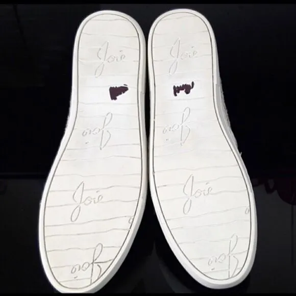 Joie Huxley Dove Perforated Slip On Sneakers 9.5