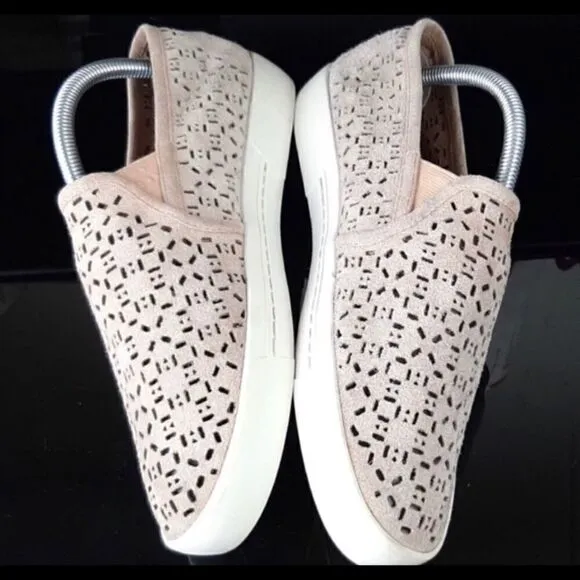 Joie Huxley Dove Perforated Slip On Sneakers 9.5
