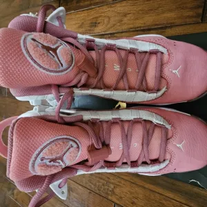 Jordan Kids Shoes in Pink and White