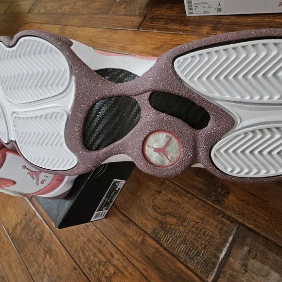 Jordan Kids Shoes in Pink and White