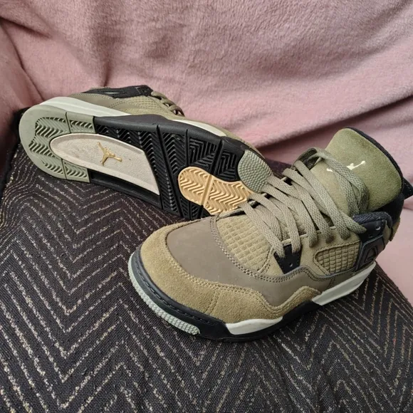 Jordan Olive Green Sneakers Size 3y