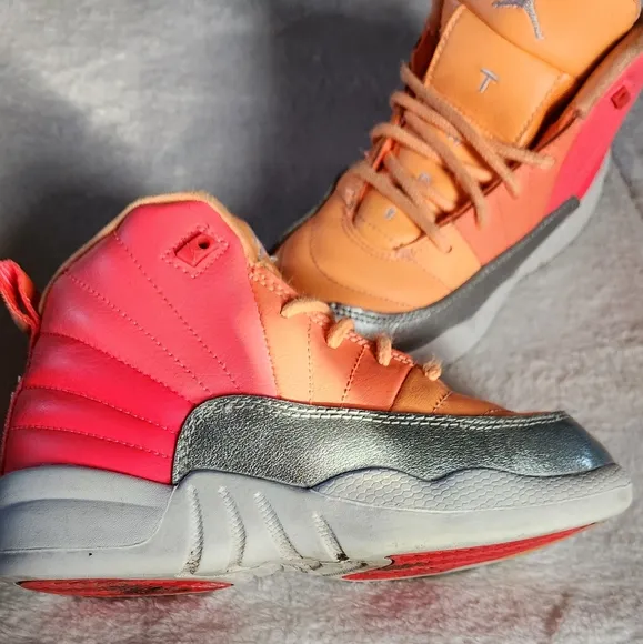 Jordan Retro 12 PS Racer Pink/ White- Hot Punch-size 13