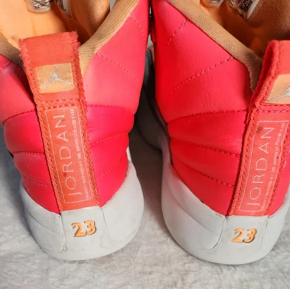 Jordan Retro 12 PS Racer Pink/ White- Hot Punch-size 13