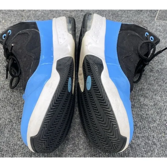 Jordan Shoes Men 9.5 Max Aura 2 Black University Blue Sneakers CK6636-041