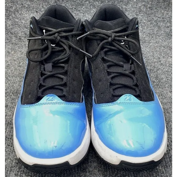 Jordan Shoes Men 9.5 Max Aura 2 Black University Blue Sneakers CK6636-041