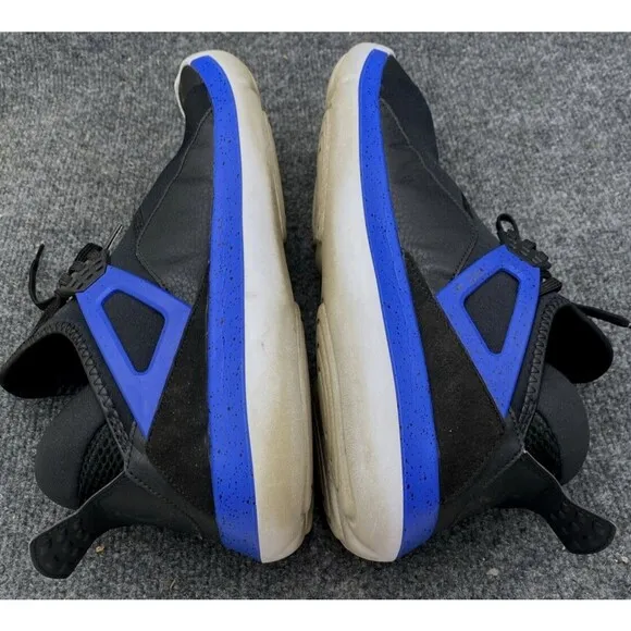 Jordan Shoes Men Size 13 Flight '89 Black Game Blue Royal Sneakers 940267-006