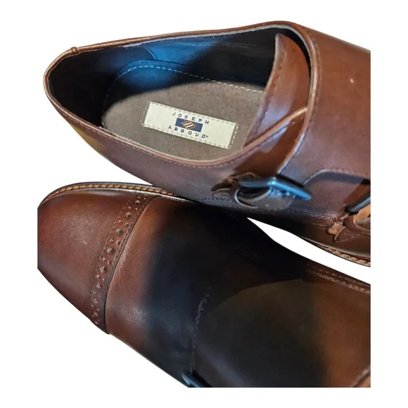 Joseph Abboud Shoes, Brown, Size 9.5