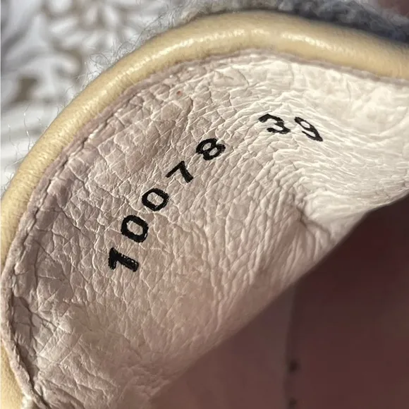 Joshua Sanders tan Wool Blend Pom Pom Slip On Sneakers