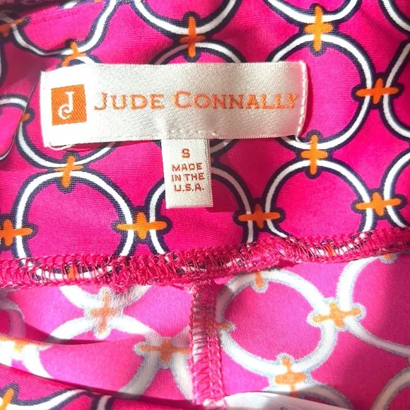 Jude Connally,Zip-Up Skort,Vibrant, Slimming, Excellent Condition, Size Small