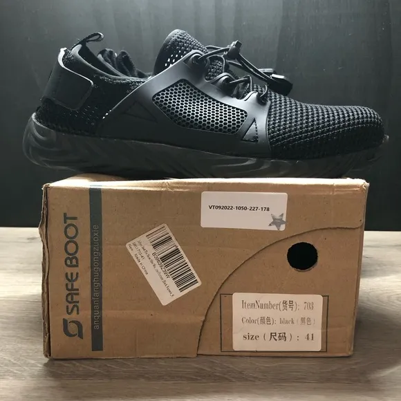 JUFOYU Safety Work Shoe
