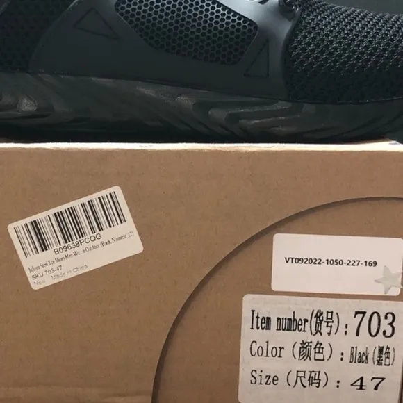 JUFOYU Safety Work Shoe