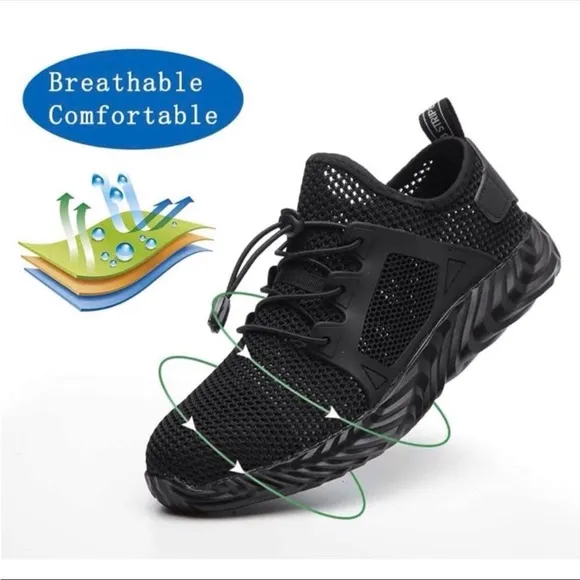 JUFOYU Safety Work Shoe