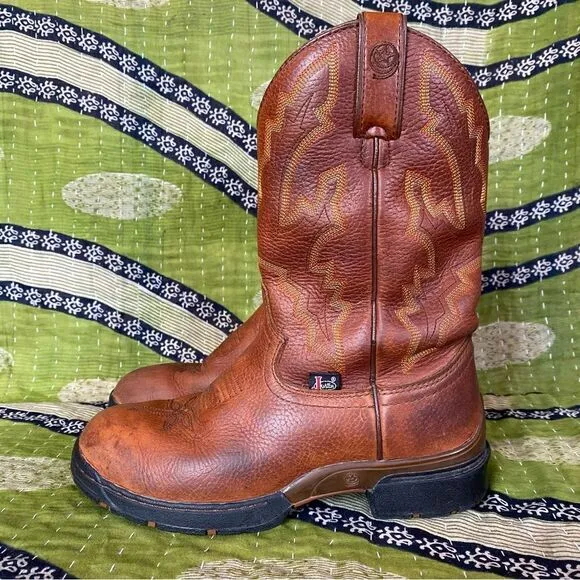 Justin Boots Women's George Strait Twang Cowgirl Boots Size 6